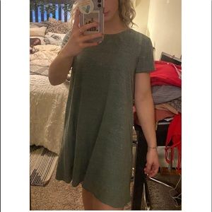 Green T-Shirt dress